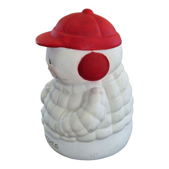 Dept 56 Bank Snowpinion Frozen Assets Porcelain Christmas Snowman Retired - Picture 5 of 13